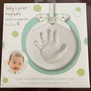 Baby’s Print Keepsake Tiny Ideas New Unopened
